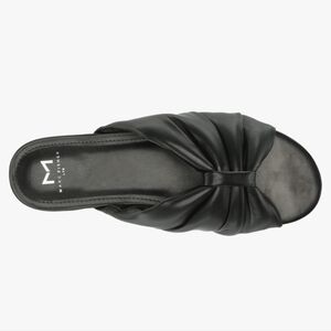 Marc Fisher Women's Olita Flat Slide Sandals Black Various Sizes NWOB